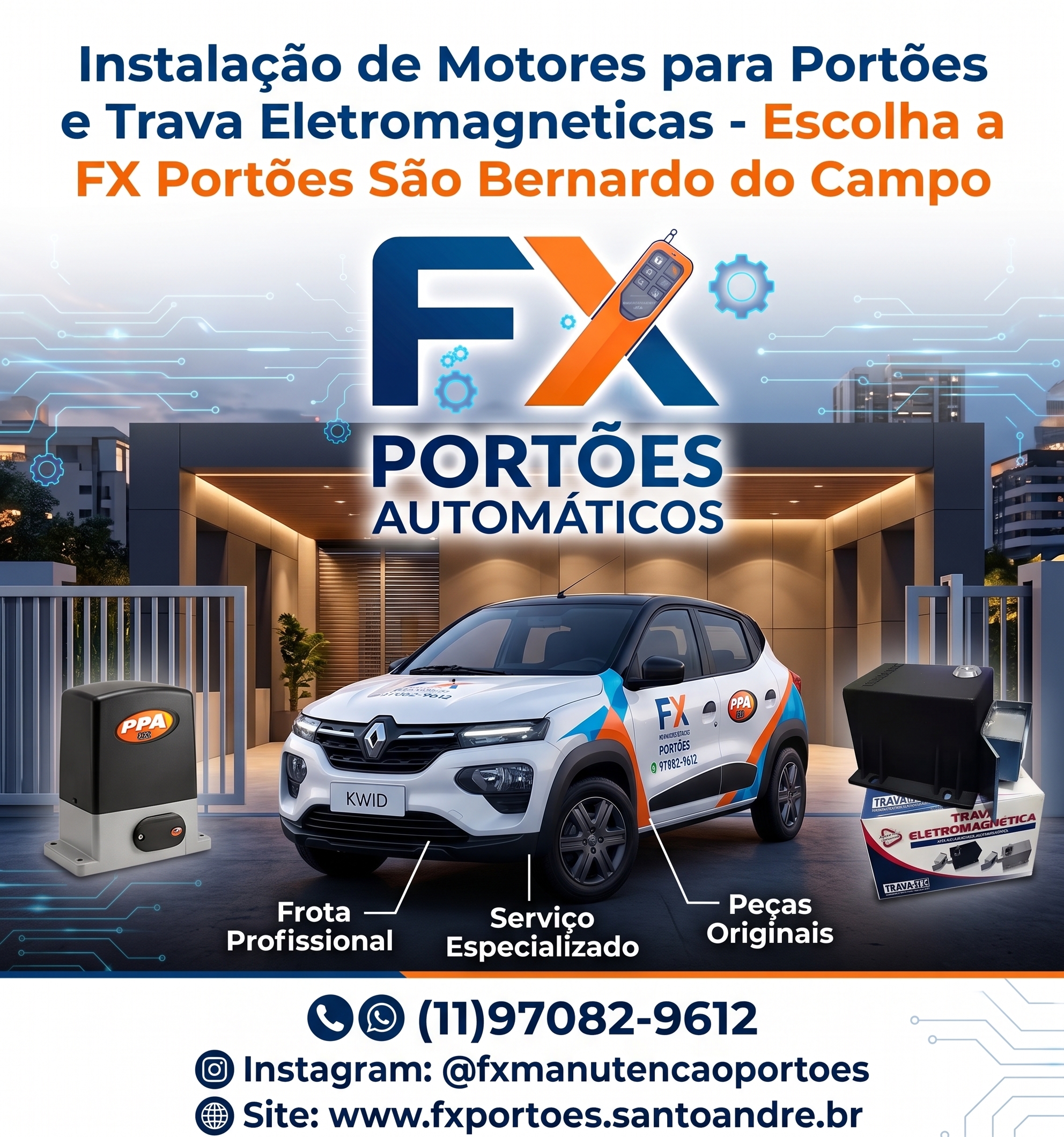 Mais Segurança e Praticidade para o seu Imóvel: Instalação de Motores e Travas Eletromagnéticas em São Bernardo do Campo.